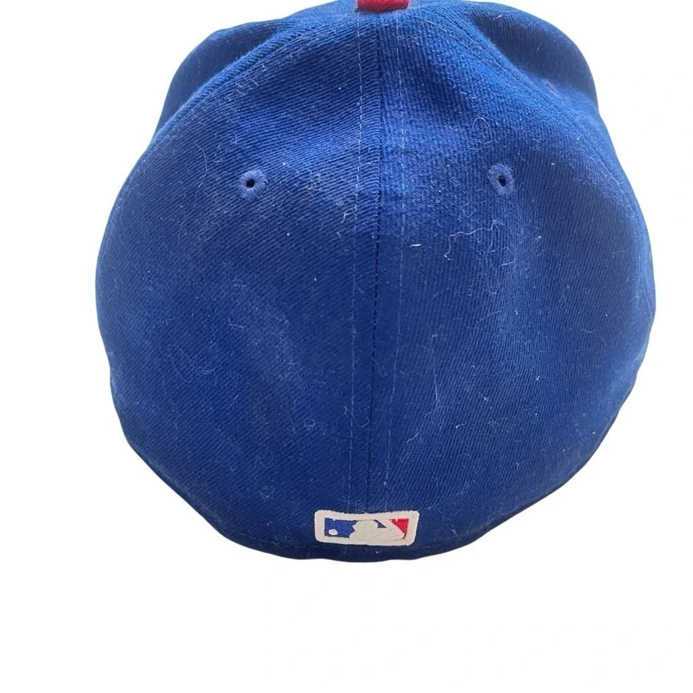 Chicago Cubs Official MLB Players On-Field Cap New Era 59FIFTY Size 7.5 Fitted
